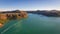 Landscape aerial view of Prince Frederick Harbor in the remote North Kimberley of Australia