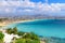 Landscape with Agios Prokopios beach, Naxos island, Greece