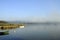 Landscape Aiguebelette lake, France