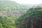 Landscape of Ajanta caves in Aurangabad, India