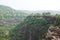 Landscape of Ajanta caves in Aurangabad, India