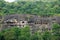 Landscape of Ajanta caves in Aurangabad, India