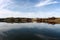 Landscape Albania lake trees awesome sky reflection mountain hills tree ablero park panorama