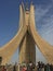 Landscape of Algiers city from Maqam Echahid monument.Algiers is the capital and largest city of Algeria.In 2016 the city`s popul