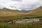 Landscape along Dempster Highway near Tombstone Territorial Park, Canada