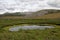 Landscape along Dempster Highway near Tombstone Territorial Park, Canada