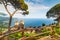 Landscape of Amalfi coast seen from Ravello