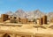 The landscape of Anarak historical and ancient city in desert , Iran