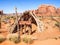 Landscape of the ancient rocks. Monument Valley, Arizona.