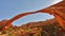 Landscape Arch in Arches National Park near Moab,