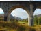 Landscape through the arch - Glenfinnan viaduct