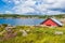Landscape on the archipelago island SkjernÃ¸ya in Norway