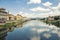 Landscape Arno river in Florence,Italy