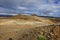 Landscape around of the Hverir Namafjall geothermal valley