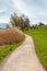 Landscape around the lake Pfaeffikersee in Zurich in Switzerland