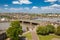 Landscape around of Rochester city include river Kent and yacht club