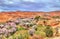 Landscape of the Asif Ounila valley in the High Atlas Mountains, Morocco