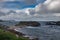 Landscape of Ballintoy Harbour, Northern Ireland