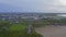 landscape of the Ballybunion Cliff Walk and rugged cliffs and seashore in County Kerry in western Ireland