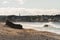 Landscape of Ballycastle beach, Northern Ireland