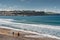 Landscape of Ballycastle beach, Northern Ireland