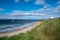 Landscape of Ballycastle beach, Northern Ireland