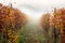 Landscape of Barolo wine region