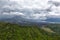 Landscape of Batur volcano on Bali