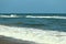 Landscape of beach, beaches of india, great sea on marina beach