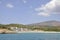 Landscape with Beach of Thassos island in Greece