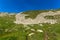 Landscape of Begovitsa goat pass, Pirin Mountain, Bulgaria