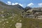 Landscape From Begovitsa goat pass, Pirin Mountain, Bulgaria