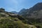 Landscape of Begovitsa River Valley, Yalovarnika and The Tooth peaks, Pirin Mountain, Bulgaria