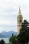 Landscape with a bell tower