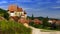 Landscape with Biertan Fortified Church, Romania