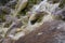 Landscape of the birth of the Mundo River on Riopar, Albacete, Spain