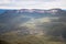 The landscape of Blue mountains national park, New south wales, Australia.