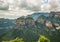 Landscape at the Blyde River Canyon, Viewpoint Three Rondavels