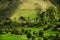 Landscape in Buenavista, Quindio at sunset