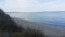 landscape, Bulgaria, near the city of Obzor, Smirkite beach. view of the town of Byala.