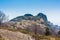 Landscape of Bulgarian mountain hill