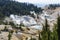 Landscape of Bumpass Hell in Lassen Volcanic National Park