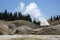 Landscape of Bumpass Hell in Lassen Volcanic National Park