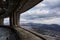 Landscape from Buzludzha - abandoned bulgarian communist party\'s building