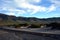 Landscape from Caleta de Famara, El Risco Mountain on Lanzarote. Canary Islands. Spain