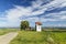 Landscape with calvary, Slovacko, Southern Moravia, Czech Republic