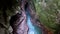 Landscape on a canyon of the Orrido di Bellano