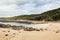 Landscape in Cape Conran with forest and beach, Australia.