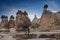 Landscape  in  Cappadocia a great visual impact