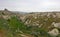 The landscape of Cappadocia. Valley of Pigeons.